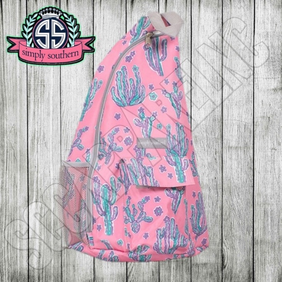 simply southern sling backpack